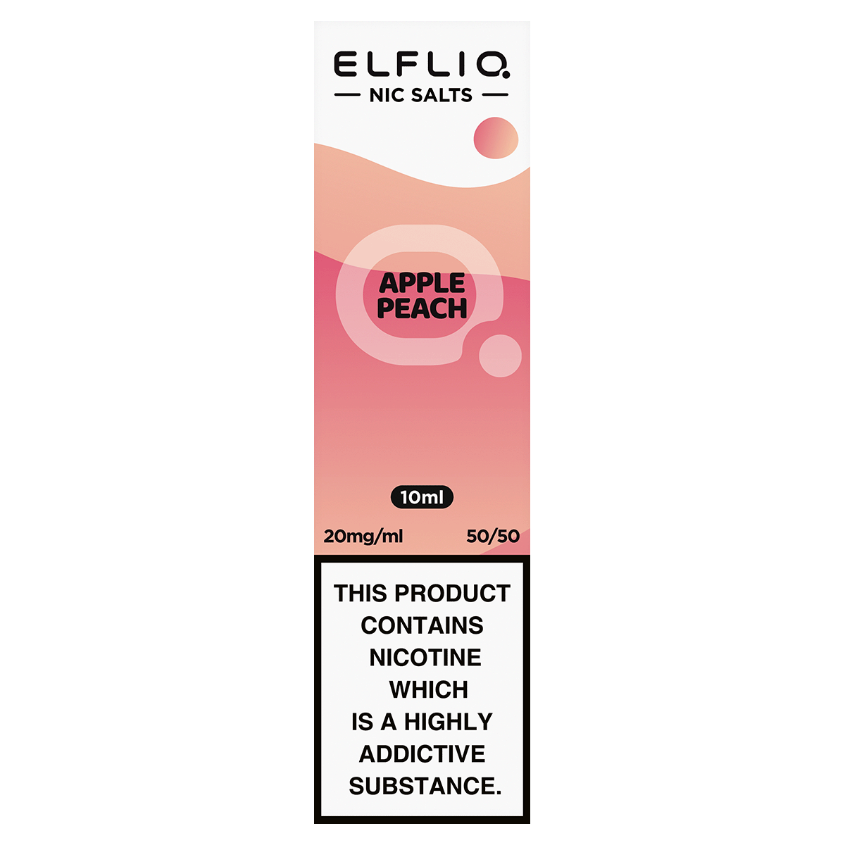 Apple Peach Elfliq Nic Salt by Elfbar - 10ml