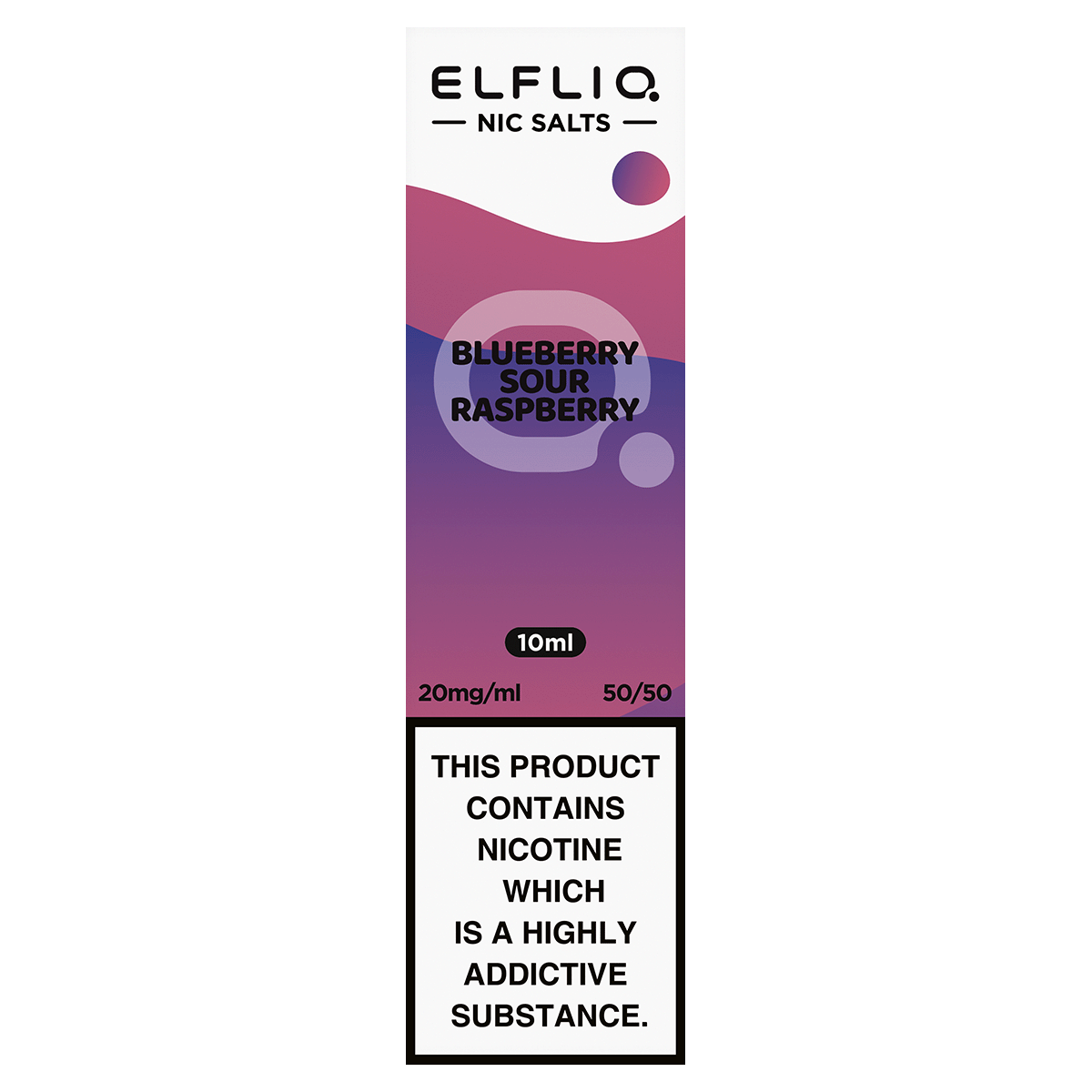 Blueberry Sour Raspberry Elfliq Nic Salt by Elfbar - 10ml