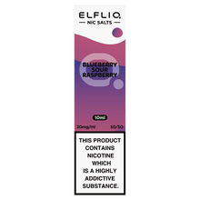 Blueberry Sour Raspberry Elfliq Nic Salt by Elfbar - 10ml