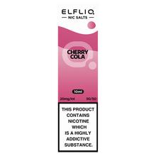 Cherry Cola Elfliq Nic Salt by Elfbar - 10ml
