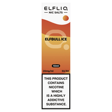 Elfbull Ice Elfliq Nic Salt by Elfbar - 10ml