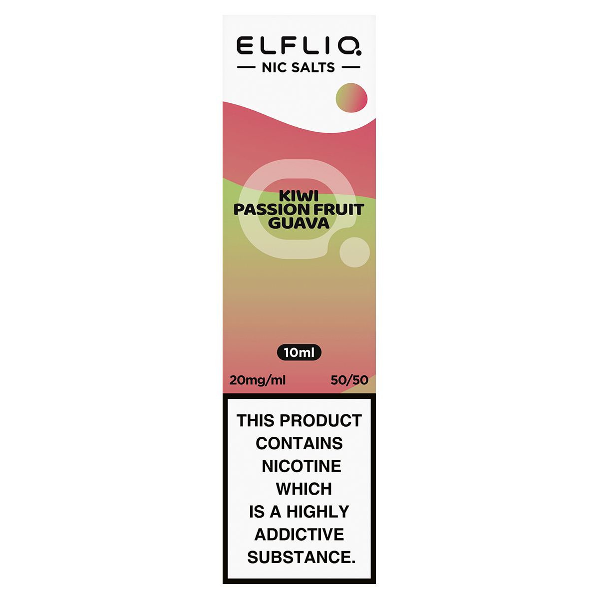 Kiwi Passionfruit Guava Elfliq Nic Salt by Elfbar - 10ml