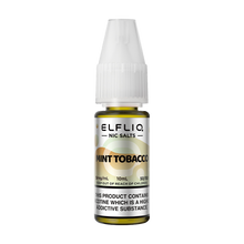 Mint Tobacco Elfliq Nic Salt by Elfbar - 10ml