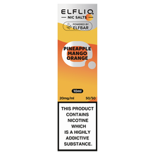 Pineapple Mango Orange Elfliq Nic Salt by Elfbar - 10ml