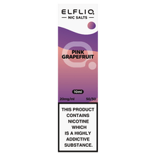 Pink Grapefruit Elfliq Nic Salt by Elfbar - 10ml