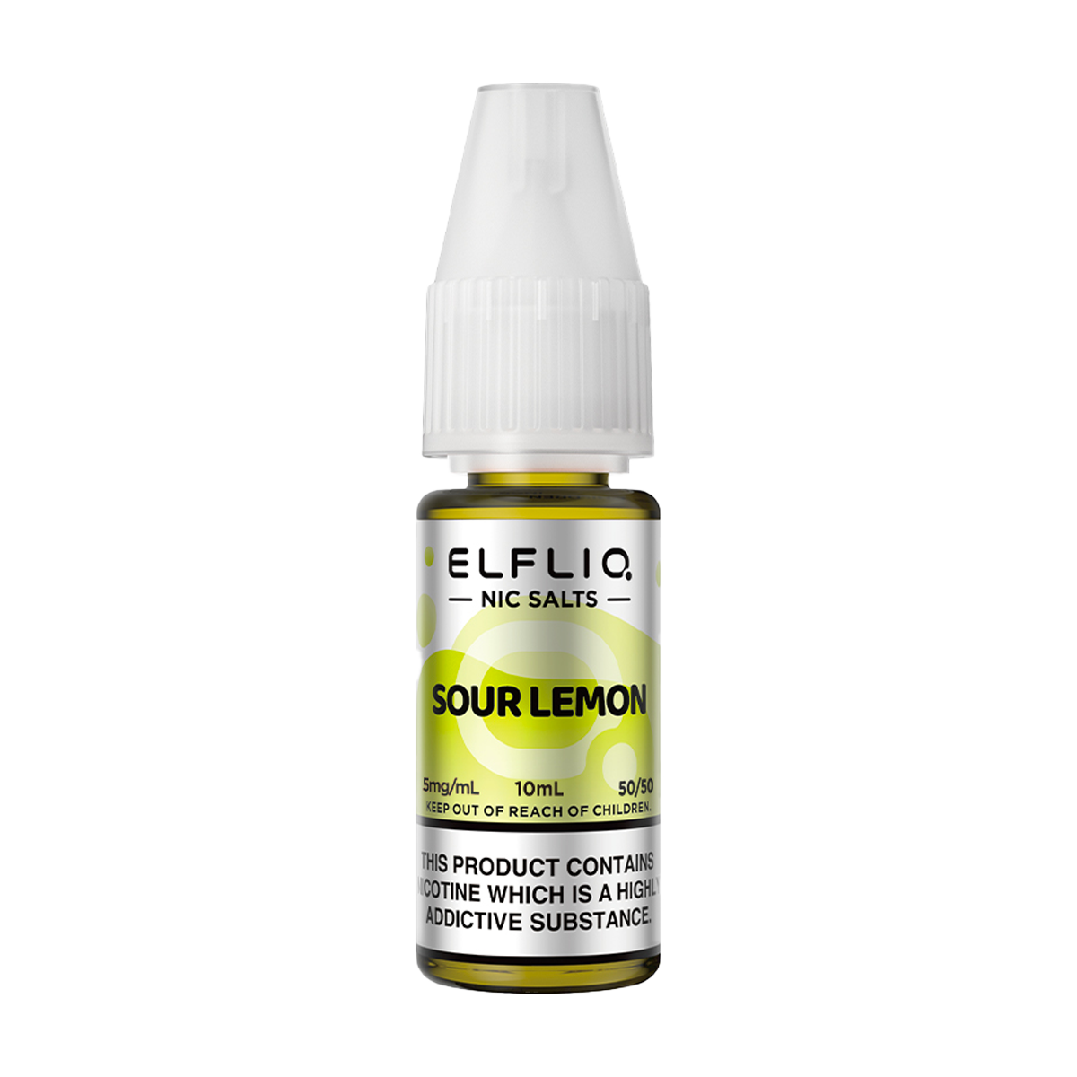 Sour Lemon Elfliq Nic Salt by Elfbar - 10ml