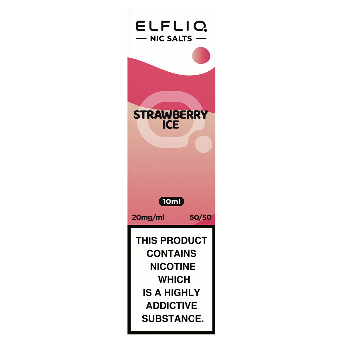 Strawberry Ice Elfliq Nic Salt by Elfbar - 10ml