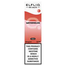 Watermelon Elfliq Nic Salt by Elfbar - 10ml