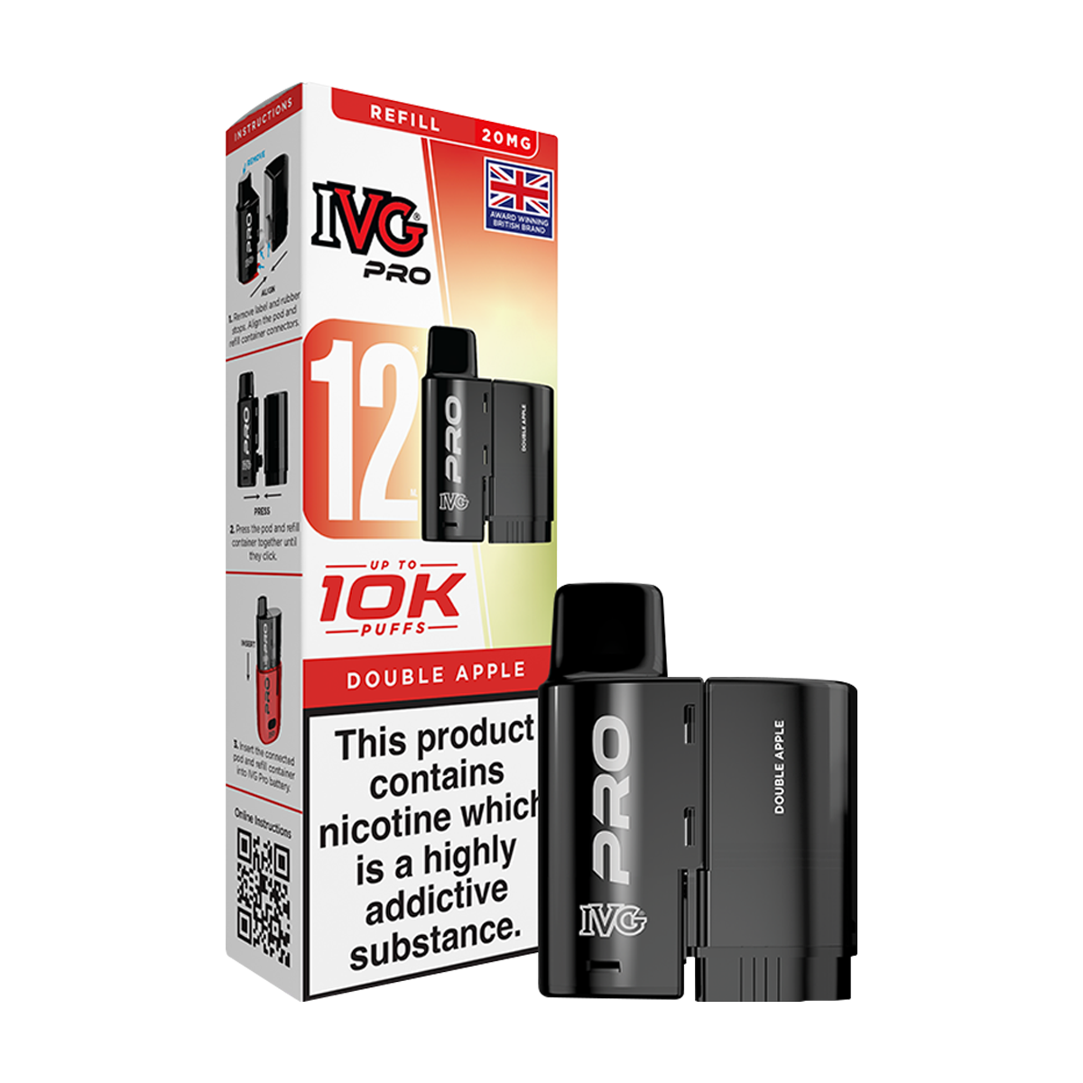 Double Apple IVG Pro 12 Refill Pack