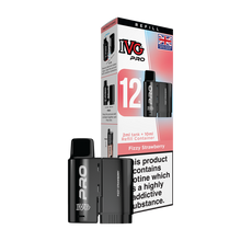 Fizzy Strawberry IVG Pro 12 Refill Pack