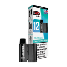 Fresh Menthol Mojito IVG Pro 12 Refill Pack