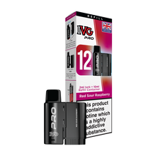 Red Sour Raspberry IVG Pro 12 Refill Pack