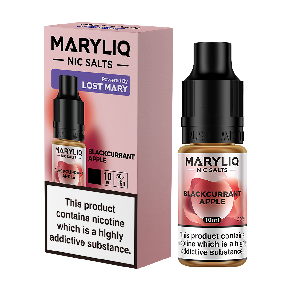 Blackcurrant Apple Maryliq Nic Salt by Lost Mary