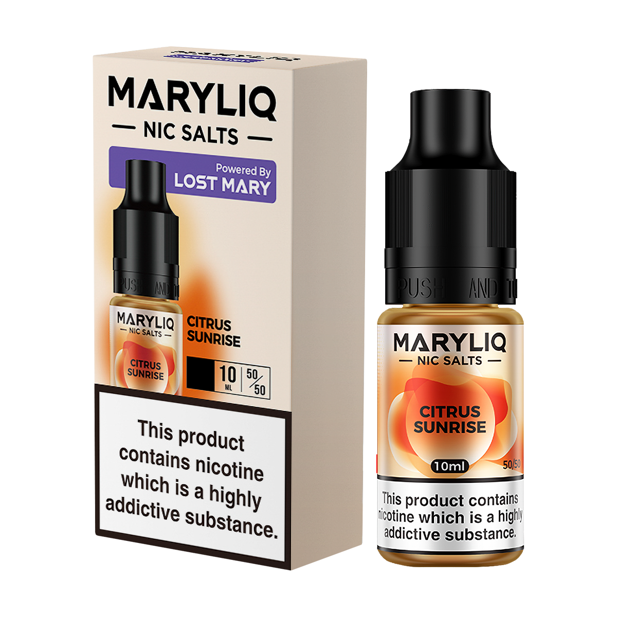 Citrus Sunrise Maryliq Nic Salt by Lost Mary