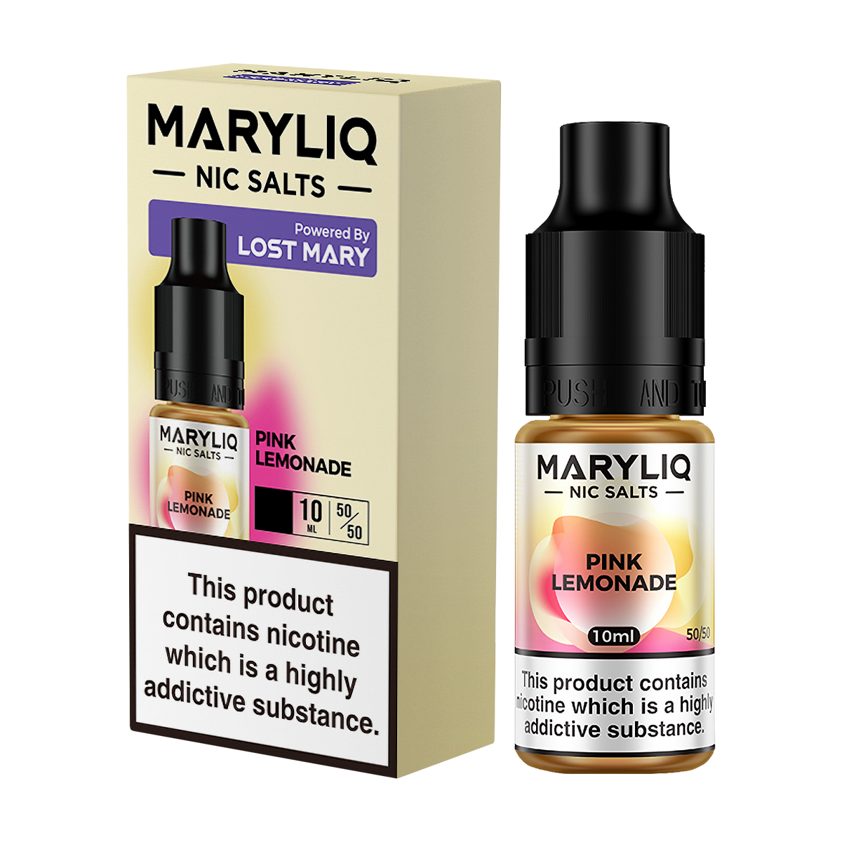Pink Lemonade Maryliq Nic Salt by Lost Mary