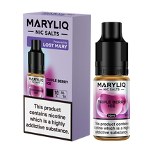Triple Berry Ice Maryliq Nic Salt by Lost Mary