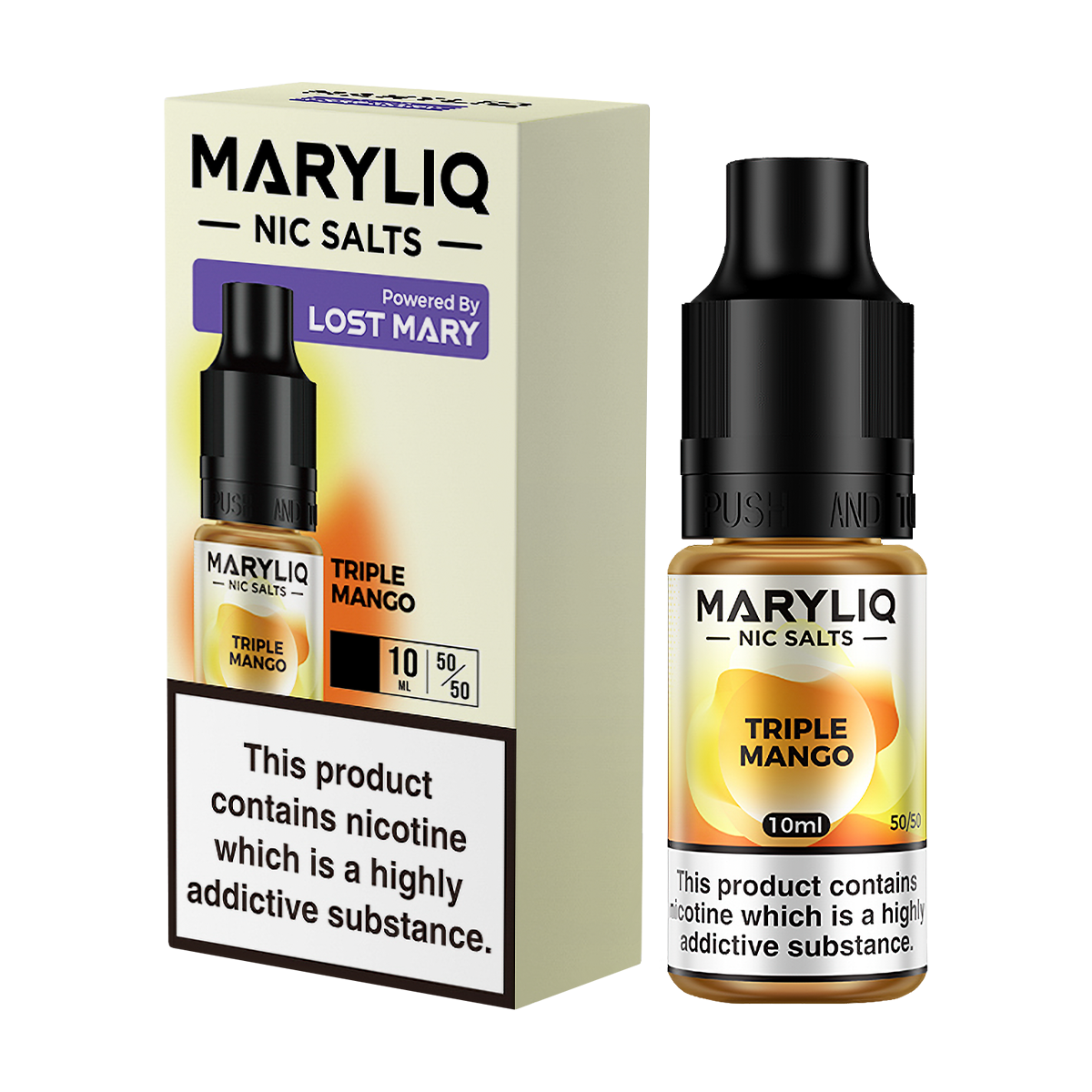 Triple Mango Maryliq Nic Salt by Lost Mary