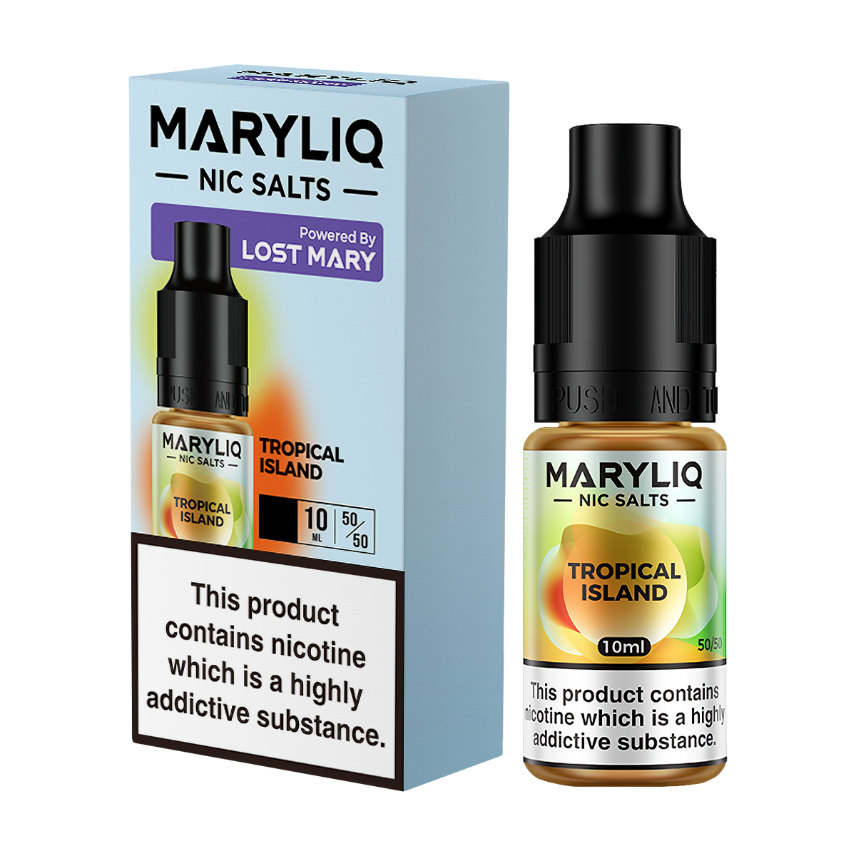 Tropical Island Maryliq Nic Salt by Lost Mary