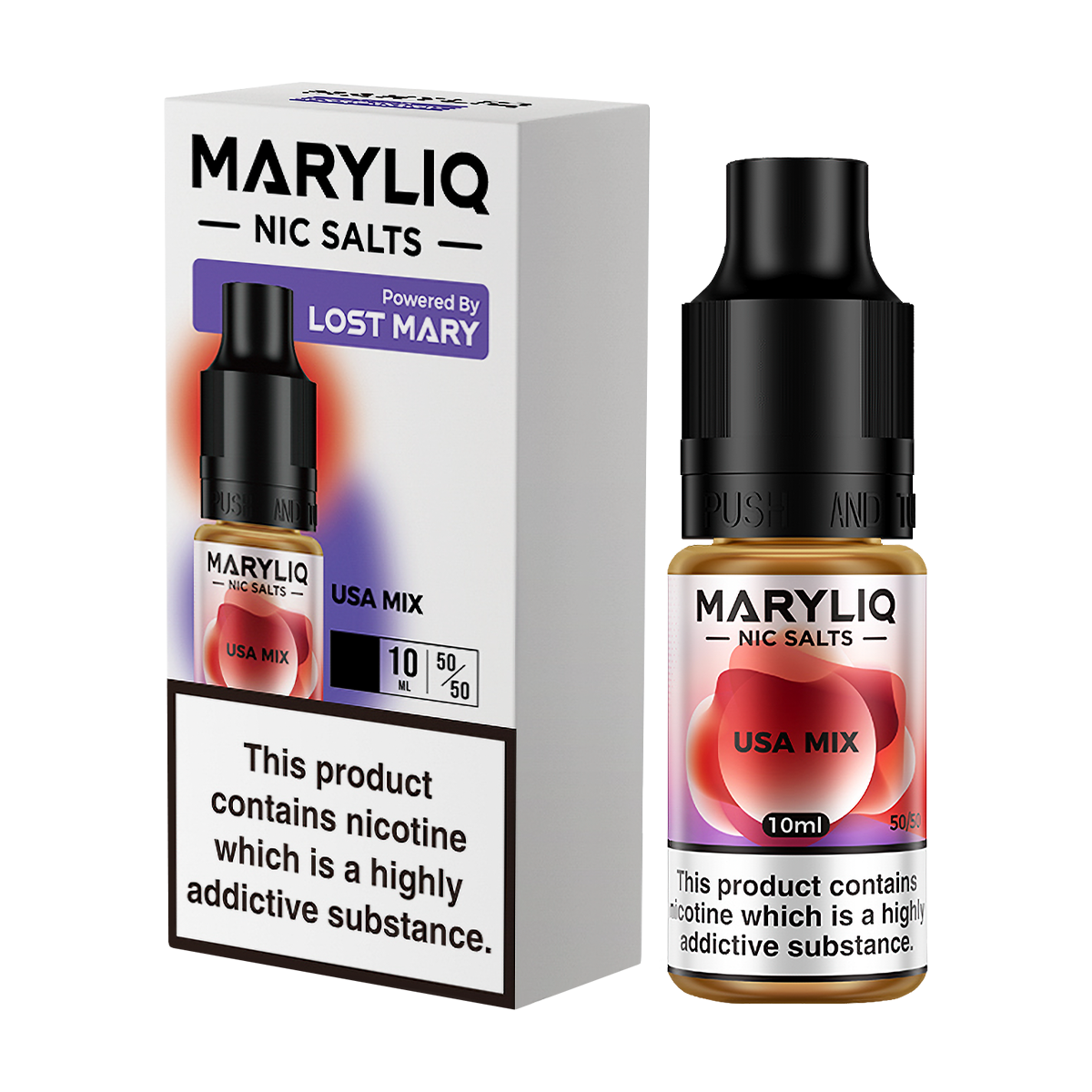 USA Mix Maryliq Nic Salt by Lost Mary