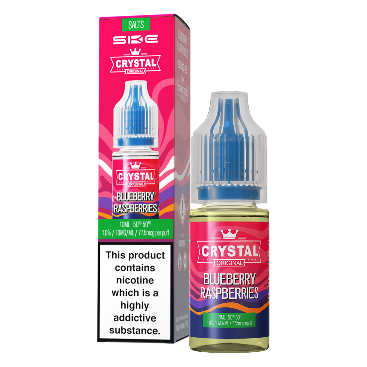 Blueberry Raspberries Nic Salt by SKE Crystal 10ml