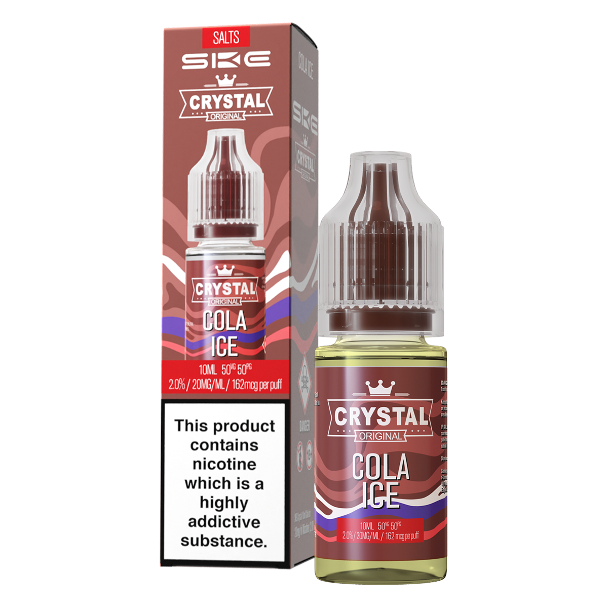 Cola Ice Nic Salt by SKE Crystal 10ml