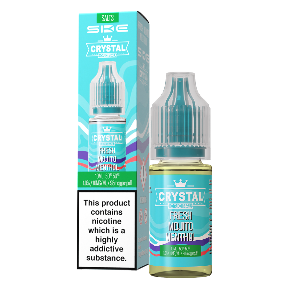 Fresh Mojito Menthol Nic Salt by SKE Crystal 10ml