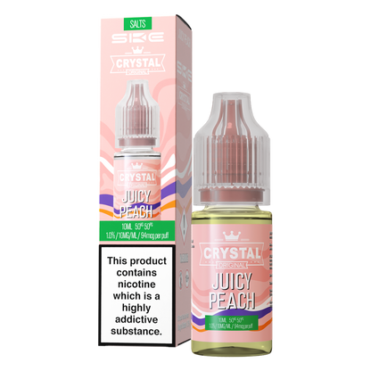 Juicy Peach Nic Salt by SKE Crystal 10ml