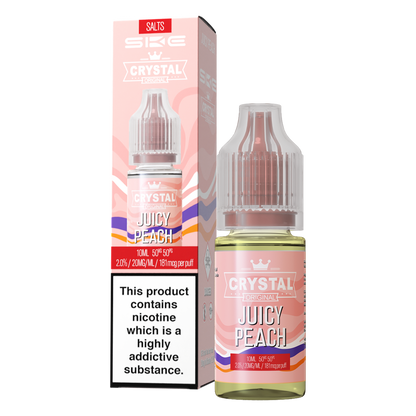 Juicy Peach Nic Salt by SKE Crystal 10ml