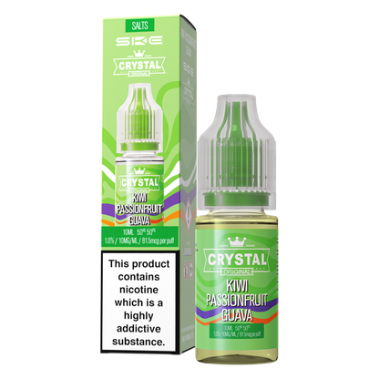 Kiwi Passionfruit Guava Nic Salt by SKE Crystal 10ml