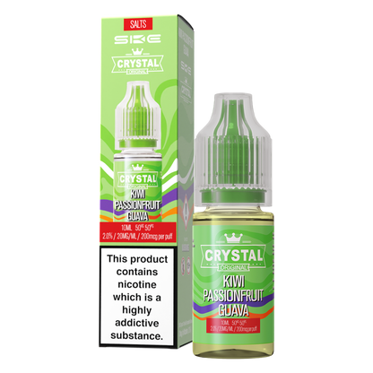 Kiwi Passionfruit Guava Nic Salt by SKE Crystal 10ml
