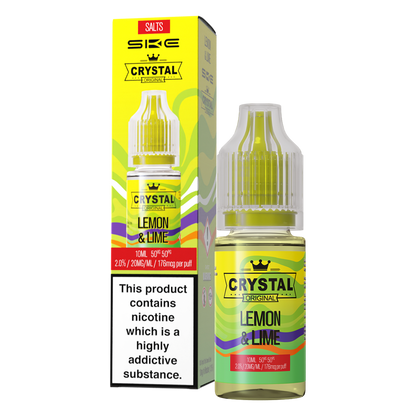 Lemon & Lime Nic Salt by SKE Crystal 10ml