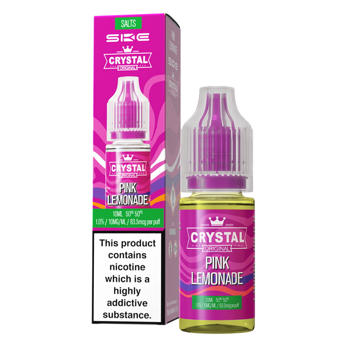 Pink Lemonade Nic Salt by SKE Crystal 10ml