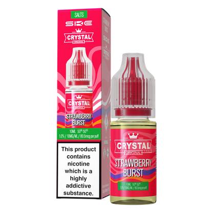 Strawberry Burst Nic Salt by SKE Crystal 10ml