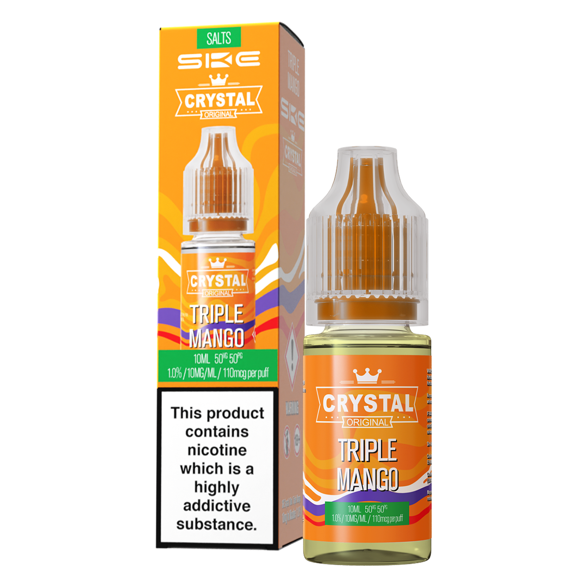 Triple Mango Nic Salt by SKE Crystal 10ml
