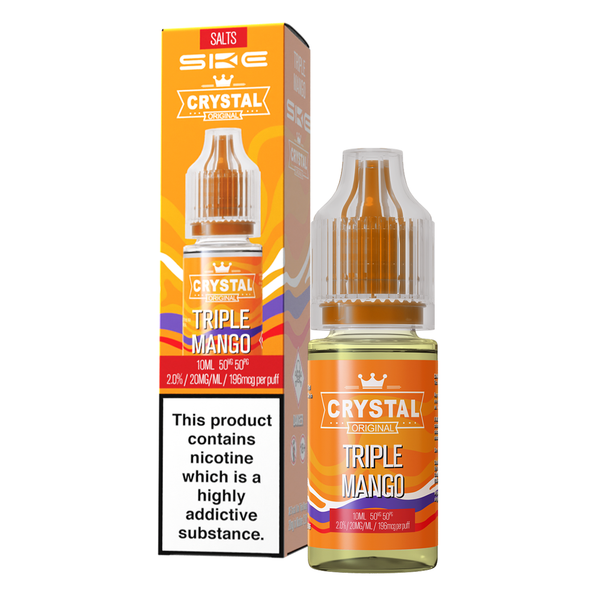 Triple Mango Nic Salt by SKE Crystal 10ml