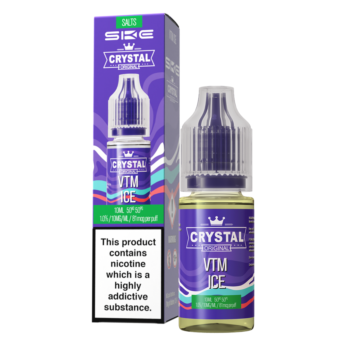 VTM Ice Nic Salt by SKE Crystal 10ml