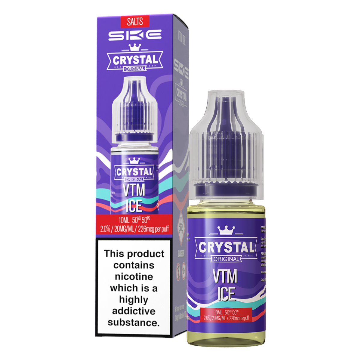 VTM Ice Nic Salt by SKE Crystal 10ml