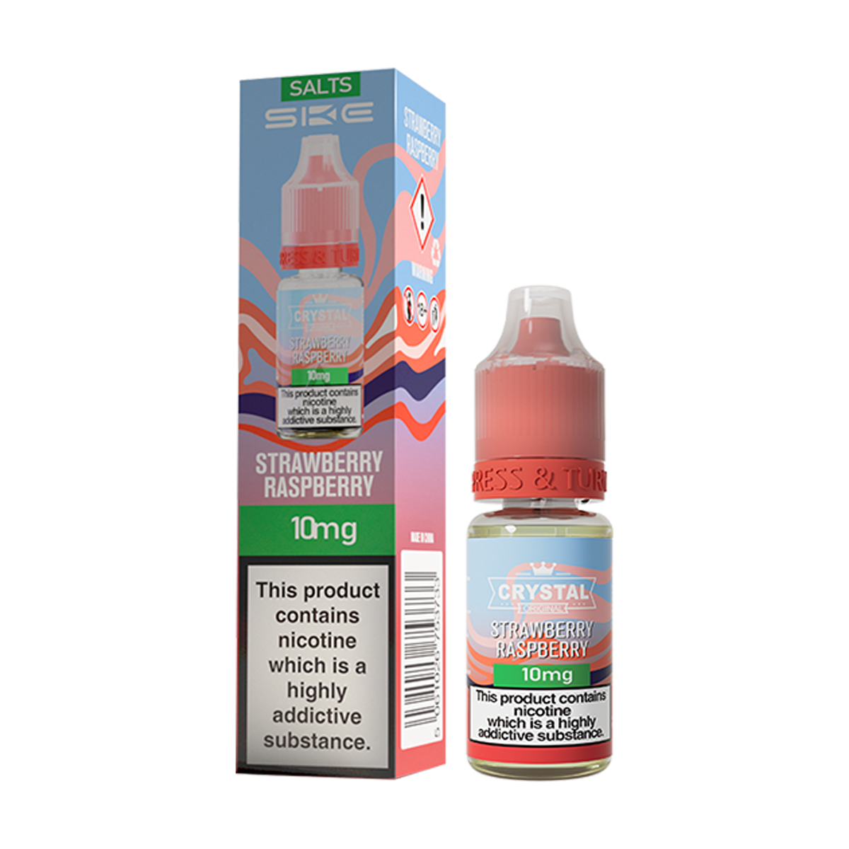 Strawberry Raspberry Nic Salt by SKE Crystal