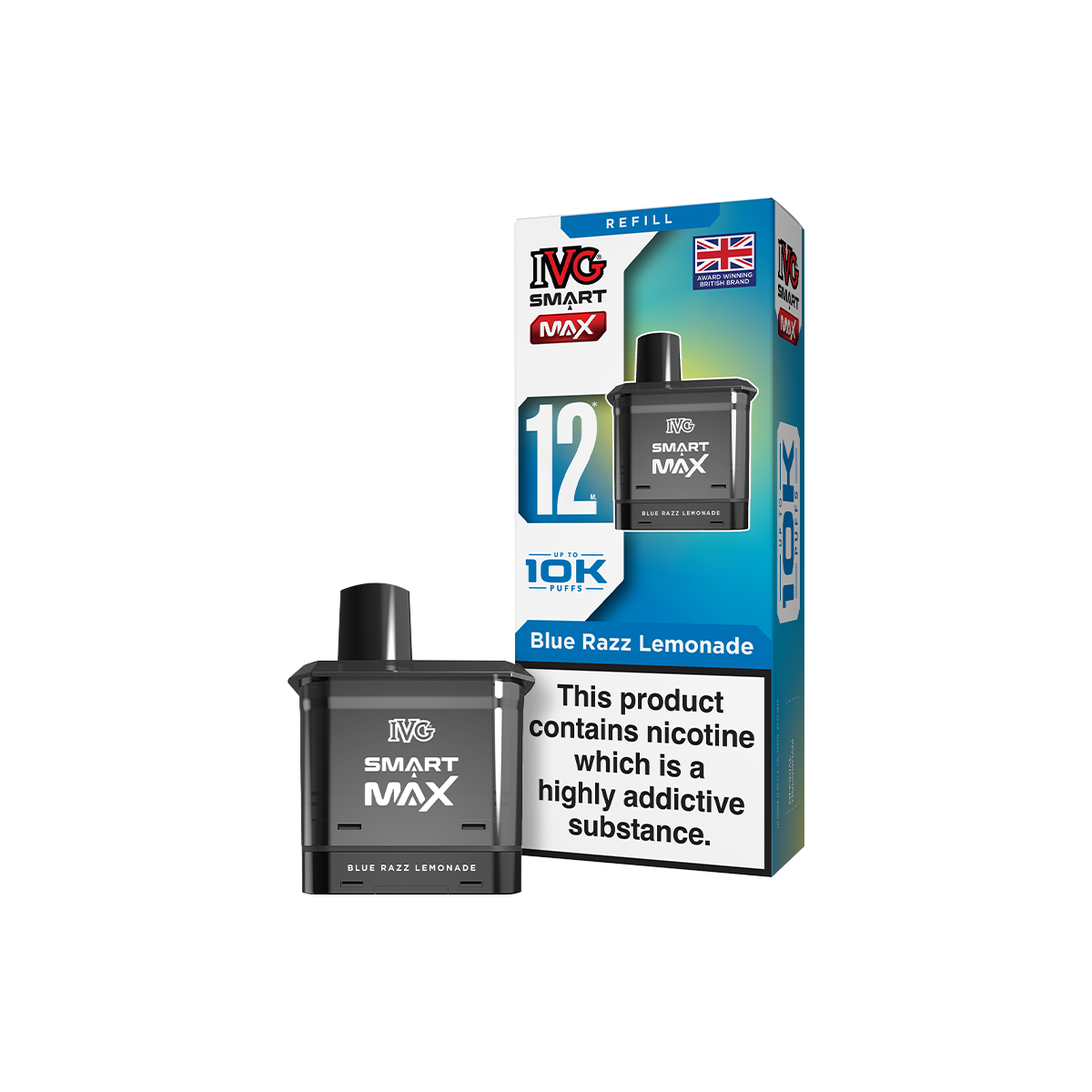 Blue Razz Lemonade IVG Smart Max Refill Pack