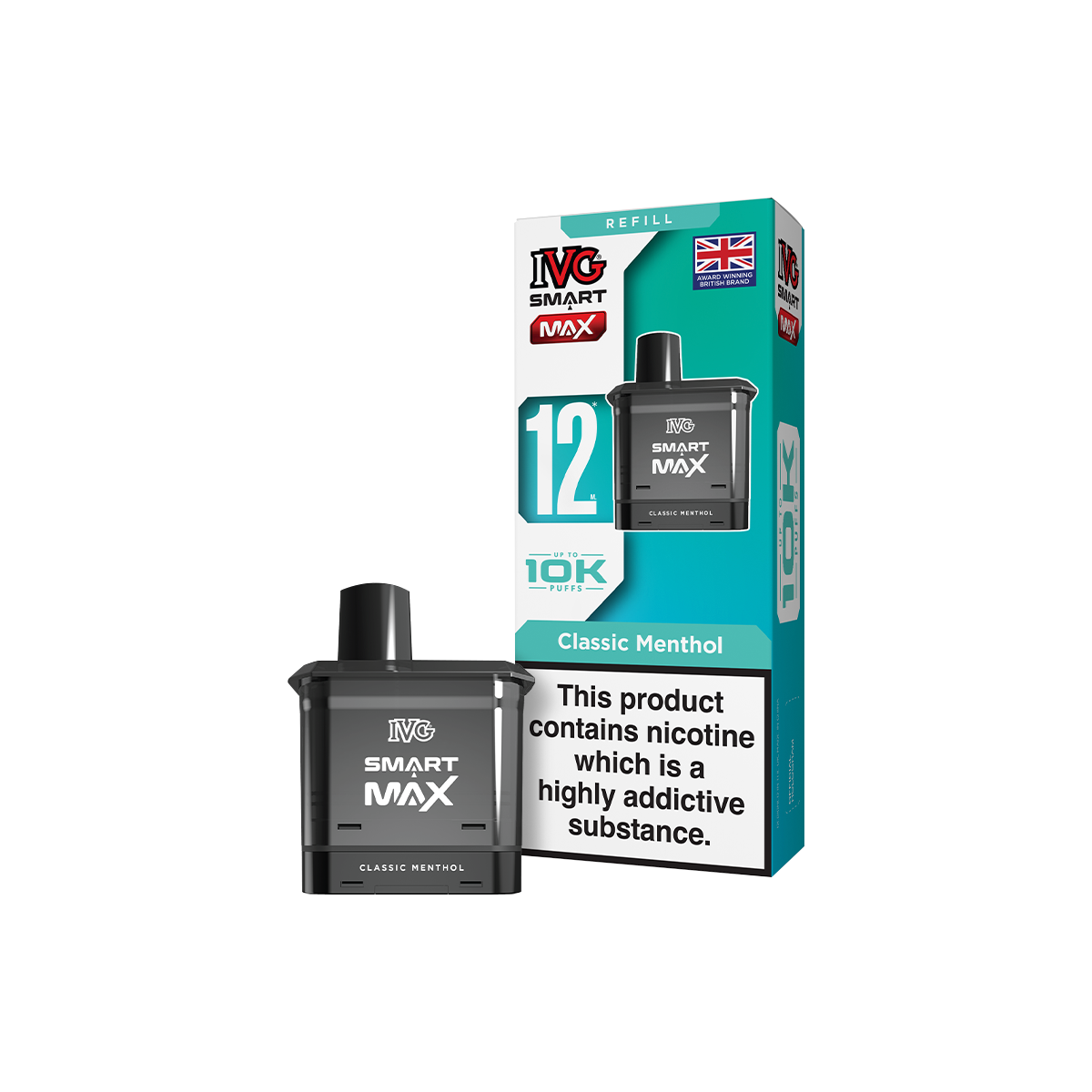 Classic Menthol IVG Smart Max Refill Pack