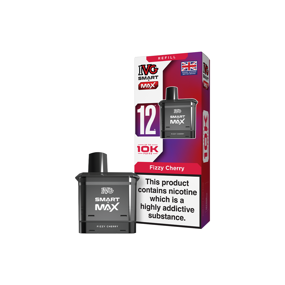 Fizzy Cherry IVG Smart Max Refill Pack
