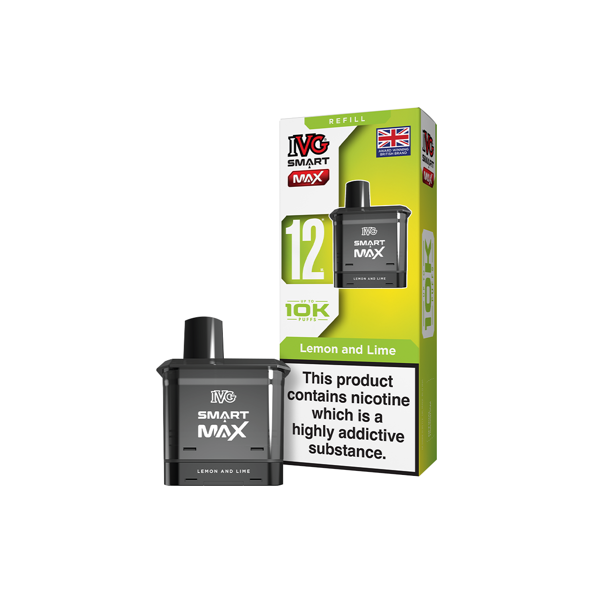 Lemon and Lime IVG Smart Max Refill Pack